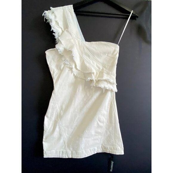 NWT BlankNYC PICK A SIDE denim jean DRESS, size Medium - Picture 2 of 11